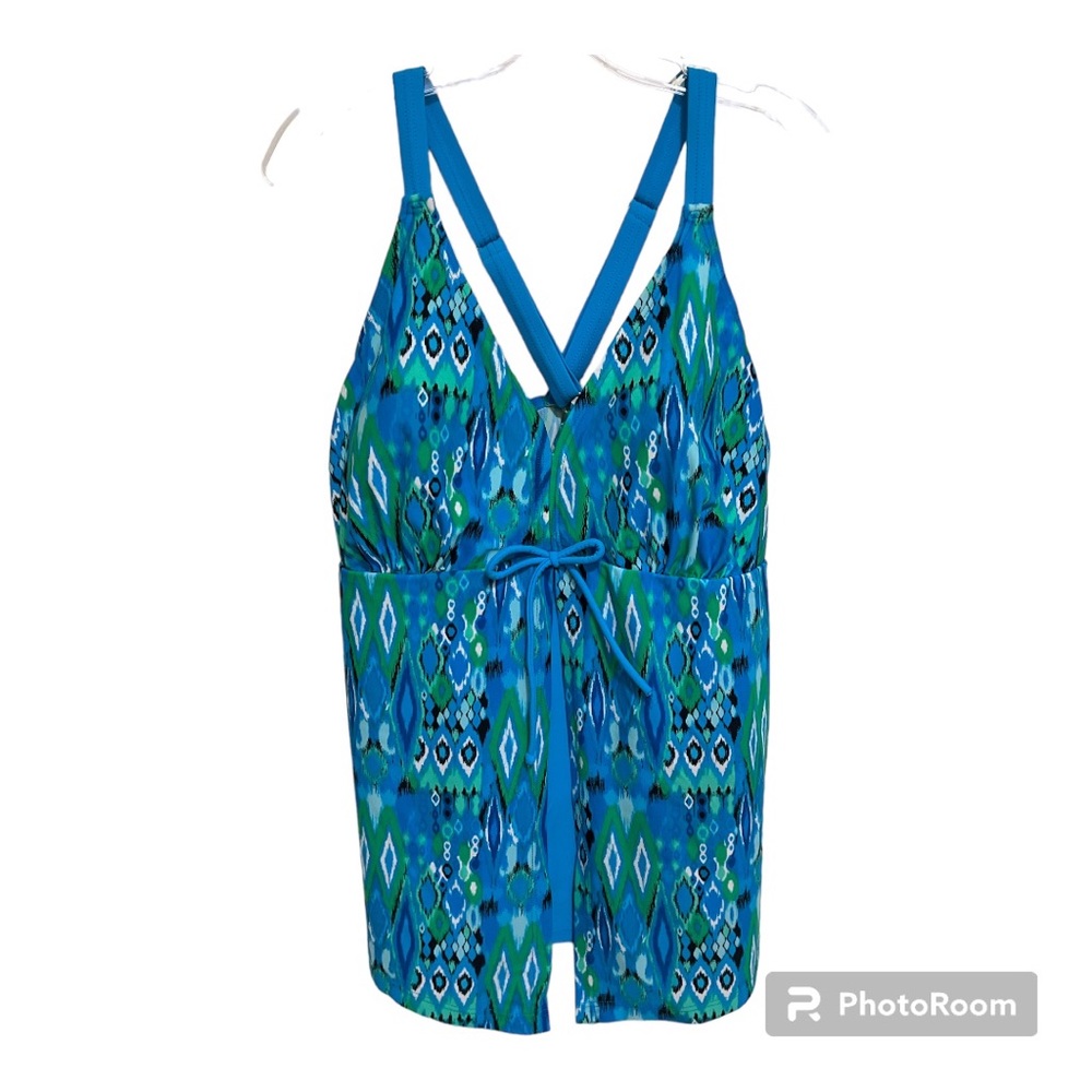 Plus-Size Tankini Set